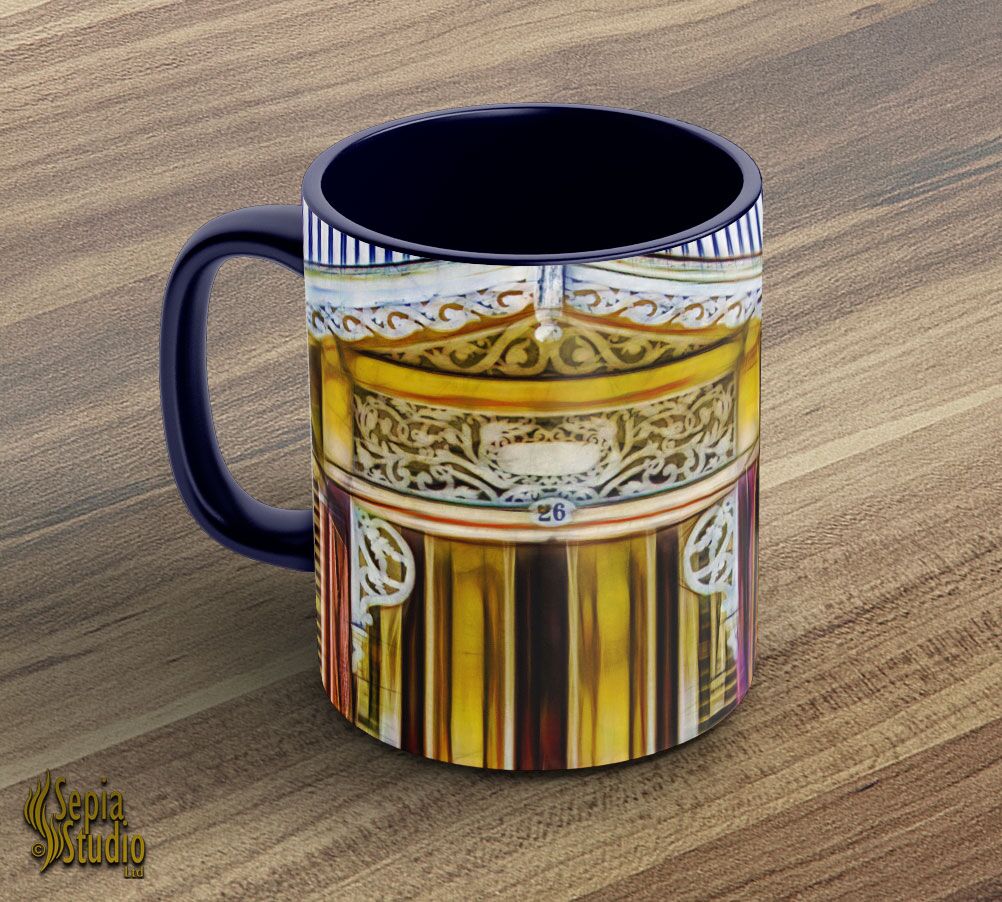 Ceramic Mug 11oz ( Digital Art ) New Street House